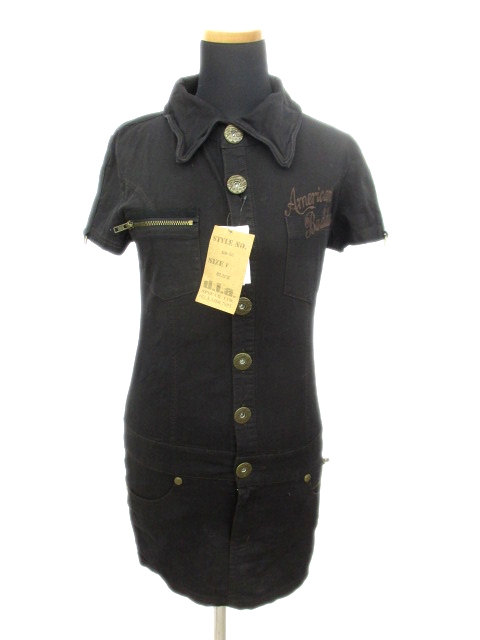 未使用品 ダイヤ d.i.a. シャツ ワンピース カットソー 襟ワイヤー  