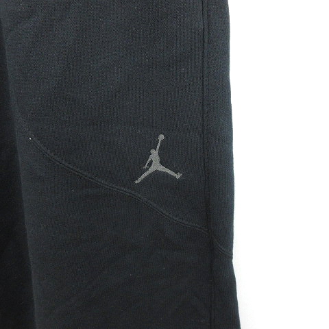 Jordan 黒 パンツ スウェット ジョーダン ロゴ付き ナイキ NIKE JORDAN BRAND（ジョーダンブランド）の「ジョーダン ジャンプ