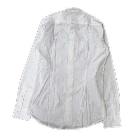 ボッテガヴェネタ Bottega Veneta ワイドスプレッドカラー シャツ ワイシャツ カットソー 長袖 ビジネス 37 白 ホワイト メンズ 12 メンズ 026 ベクトルパーク
