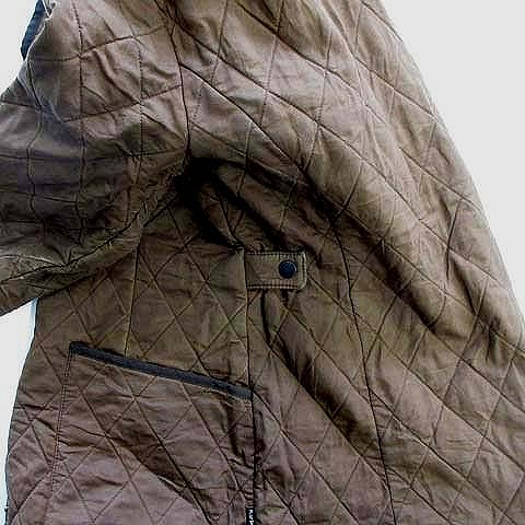 バブアー Barbour オイルド ジャケット ブルゾン コート キルティング 12 茶 レディース 12 026 ベクトルパーク