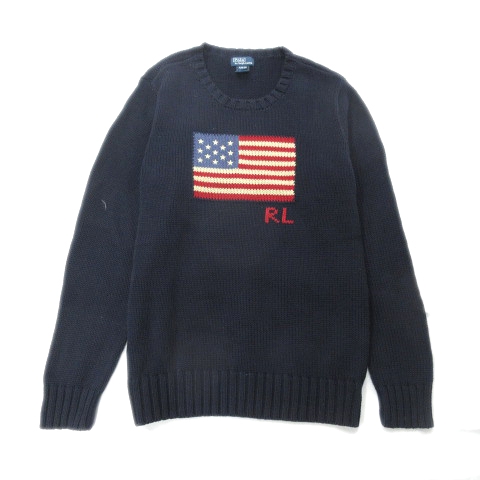 ラルフローレン RALPH LAUREN RL アメリカ 国旗 ニット セーター 