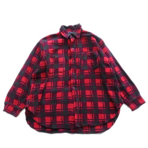 チャンピオン CHAMPION 60's ネルシャツ カットソー スリット チェック