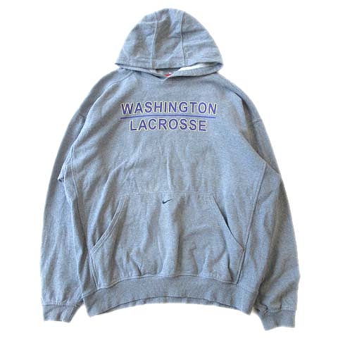 ナイキ ロゴプリント 長袖 スウェットパーカー XL ブラック系 NIKE プルオーバー トレーナー メンズ ロゴ プリント プルオーバー パーカー CLUB HOODIE PO スウェット