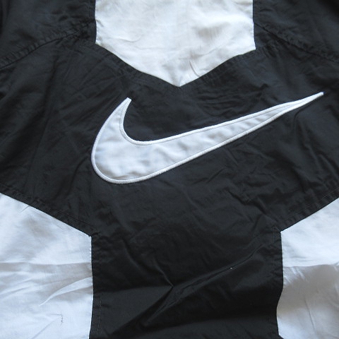 90's ナイキ NIKE ヴィンテージ ナイロン ジャケット ブルゾン アウター レトロ ビンテージ USA古着 M ブラック ホワイト メンズ/22▽4※ メンズ 90's ナイキ NIKE ヴィンテージ ナイロン ジャケット ブルゾン アウター レトロ ビンテージ USA古着 M ブラック ホワイト メンズ/22▽4※ メンズ