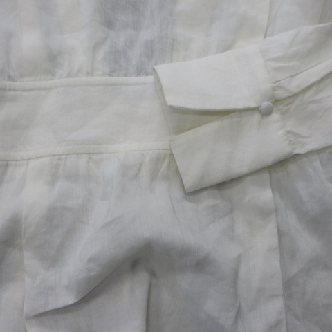 18SS ウーア Uhr OPEN-BACK SHIRT オープンバック シャツ ブラウス 