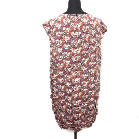 テチチ Te Chichi 総柄 ノースリーブ ワンピース カットソー M マルチカラー レディース ６ 026 ベクトルパーク