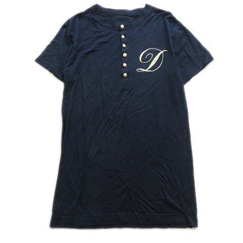 ドレスキャンプ Dresscamp ヘンリーネック Tシャツ カットソー イニシャル 刺繍 金ボタン 46 黒 メンズ 8 026 0006 ベクトルパーク ドレスキャンプ Dresscamp ヘンリーネック Tシャツ カットソー イニシャル 刺繍 金ボタン 46 黒 メンズ 8 026 0006 ベクトルパーク