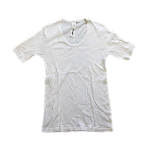 アタッチメント Attachment Tシャツ カットソー 無地 Uネック 2 白 ホワイト メンズ ８ 026 ベクトルパーク