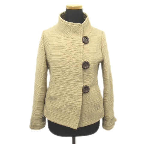 シップス Ships スタンドカラー ジャケット ブルゾン アウター S ベージュ レディース 17 ８ レディース 026 ベクトルパーク