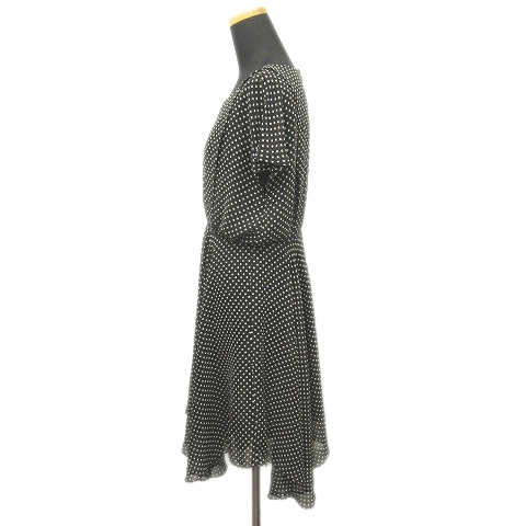 美品 スピック スパン Spick Span ドット シフォン ワンピース ギャザー ドレス ワイド ブラック ホワイト レディース 12 9 レディース 026 ベクトルパーク 美品 スピック スパン Spick Span ドット シフォン ワンピース ギャザー ドレス ワイド ブラック ホワイト レディース 12 9 レディース 026 ベクトルパーク