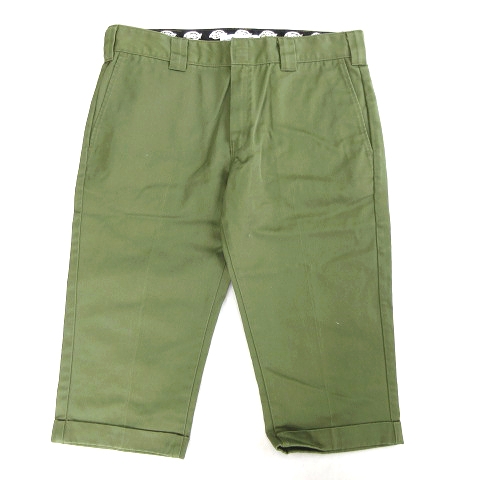 ディッキーズ Dickies ミリタリー ショート ハーフ パンツ ボトムス ロゴ ビッグサイズ 36インチ カーキ メンズ ９ 026 ベクトルパーク