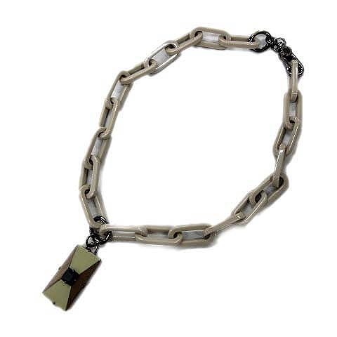 マークバイマークジェイコブス Marc By Marc Jacobs チェーン ネックレス ウッドペンダント スクエアトップ グレー 茶 レディース 10 026 ベクトルパーク マークバイマークジェイコブス Marc By Marc Jacobs チェーン ネックレス ウッドペンダント スクエアトップ グレー 茶 レディース 10 026 ベクトルパーク