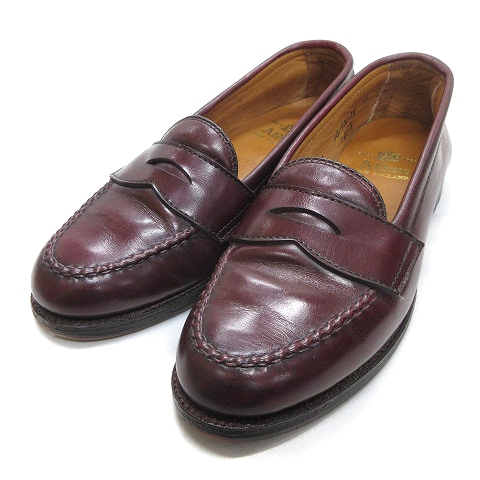 オールデン Alden レザー コイン ペニー ローファー シューズ 5 23cm ワイン ボルドー レディース レディース 026 ベクトルパーク オールデン Alden レザー コイン ペニー ローファー シューズ 5 23cm ワイン ボルドー レディース レディース 026 ベクトルパーク