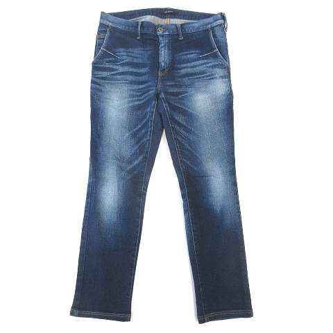 美品 ジョンブル Johnbull デニム スリム パンツ ストレッチ 71 0464 サイズl インディゴ メンズ メンズ 026 ベクトルパーク
