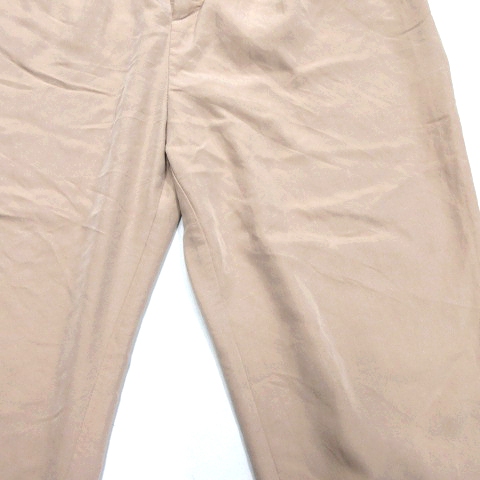 ジルスチュアート Jill Stuart スラックス パンツ 2タック 薄手 ボトムス 2 ピンクベージュ 093 レディース 10 026 ベクトルパーク