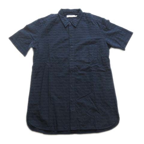 16ss ノンネイティブ Nonnative Dweller B D Shirt パナマクロスボーダー 半袖 シャツ カットソー Nn S2929 1 ネイビー メンズ 11 026 ベクトルパーク