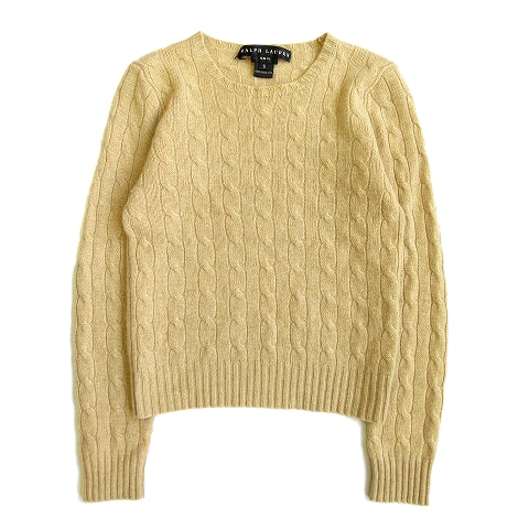 ラルフローレン RALPH LAUREN カシミヤ100％ ケーブル ニット セーター 