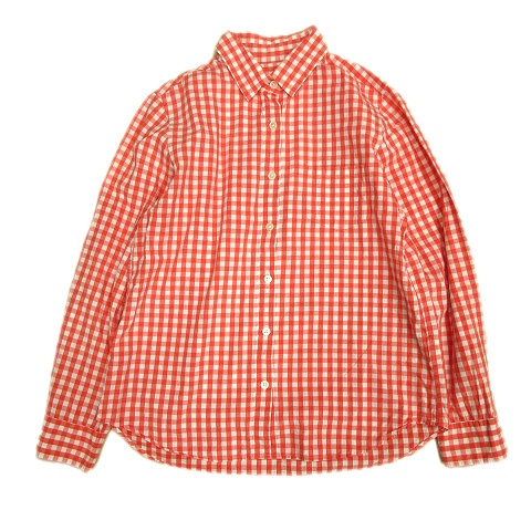 ジャーナルスタンダード Journal Standard ギンガム チェック シャツ カットソー ブラウス 胸ポケット ピンク 白 レディース 11 レディース 026 ベクトルパーク