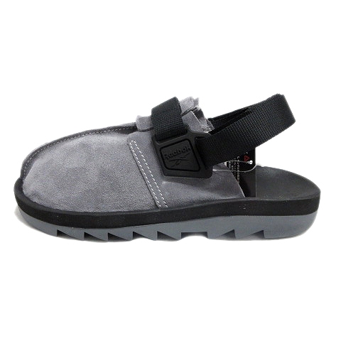 未使用品 90 S復刻 リーボック Reebok ビートニック スエード レザー サンダル シューズ Beatnik 厚底 本革 靴 Cn3730 29cm グレー メンズ 11 メンズ 026 ベクトルパーク