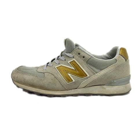 ニューバランス New Balance Wr996dgr スニーカー シューズ 靴 ロゴ ローカット スエードレザー 切替 23 5cm グレー レディース 12 026 ベクトルパーク