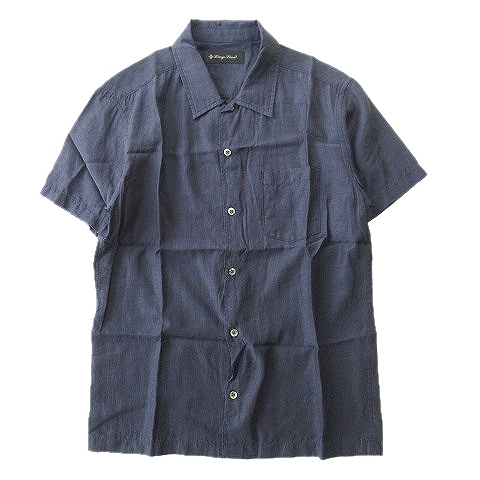 ラウンジリザード Lounge Lizard シャツ カットソー 半袖 無地 2 紺 ネイビー メンズ 12 メンズ 026 ベクトルパーク