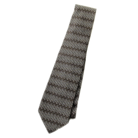 グッチ Gucci シルク100 Gロゴ 総柄 ネクタイ レギュラータイ ビジネス 茶 ブラウン ベージュ メンズ 12 メンズ 026 ベクトルパーク