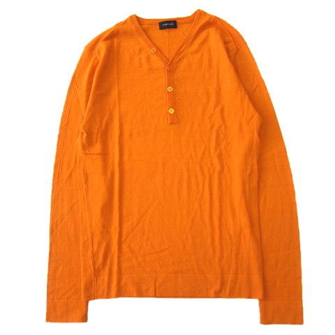 美品 ジョセフオム Joseph Homme ウール ヘンリーネック ニット セーター カットソー 長袖 無地 46 オレンジ メンズ 12 メンズ 026 ベクトルパーク 美品 ジョセフオム Joseph Homme ウール ヘンリーネック ニット セーター カットソー 長袖 無地 46 オレンジ メンズ 12 メンズ 026 ベクトルパーク