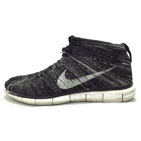 ナイキ Nike Free Flyknit Chukka フリー フライニット スニーカー ミドルカット シューズ 27 5cm 黒 白 0041 メンズ 12 026 ベクトルパーク