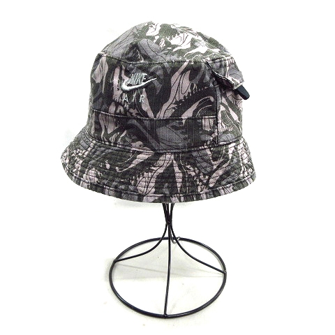 ナイキ Nike ミリタリー サイドポケット コットン バケット ハット 帽子 マルチ レディース 12 026 ベクトルパーク