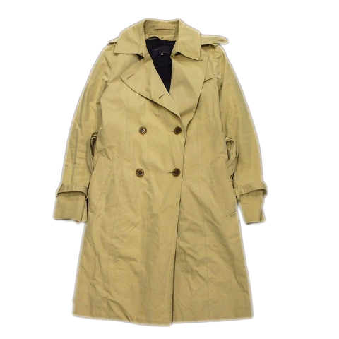 イエナ Iena トレンチ コート ジャケット ブルゾン ダブル ベルト インナー付き 38 ベージュ レディース １ 026 ベクトルパーク