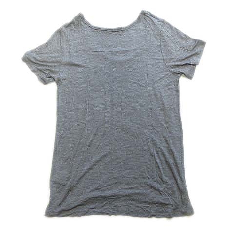 美品 ティーバイアレキサンダーワン T By Alexanderwang Tシャツ カットソー 無地 レーヨン Ca S グレー メンズ １ 026 ベクトルパーク