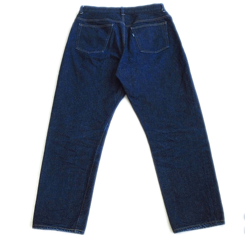 17ss ヤエカ Yaeca Denim Pants Wide Tapered デニム パンツ ワイド テーパード ホタンフライ 33 インディゴ ブルー 10 14w 日本製 メンズ 026 ベクトルパーク