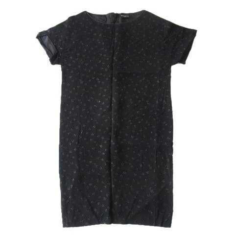 ユナイテッドアローズ United Arrows 総柄 ワンピース カットソー 半袖 丸首 1526 263 2667 サイズ36 黒 ブラック レディース 1 レディース 026 ベクトルパーク ユナイテッドアローズ United Arrows 総柄 ワンピース カットソー 半袖 丸首 1526 263 2667 サイズ36 黒 ブラック レディース 1 レディース 026 ベクトルパーク
