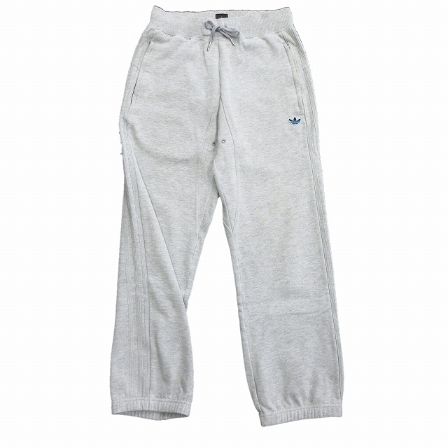 アディダス Adidas トレフォイル ロゴ スウェット イージー パンツ スリーストライプ S グレー メンズ １ メンズ 026 ベクトルパーク