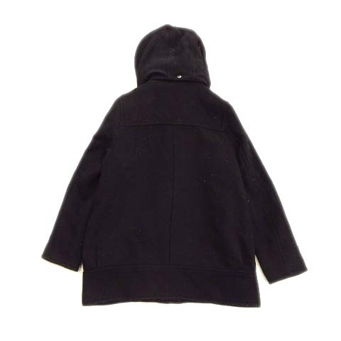 ジーナシス Jeanasis ウール ダッフル コート ジャケット ブルゾン F 黒 ブラック Jsak レディース １ 026 ベクトルパーク