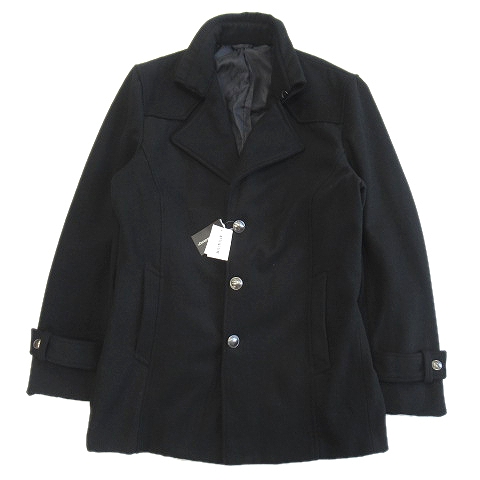 未使用品 セマンティックデザイン Semantic Design ウール混 コート ジャケット ブルゾン Sdm101n08 サイズm 黒 ブラック メンズ ３ メンズ 026 ベクトルパーク