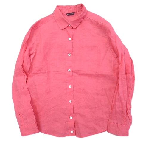 アーバンリサーチ Urban Research リネン シャツ カットソー 長袖 無地 P7365 1 サイズf ピンク レディース ３ レディース 026 ベクトルパーク