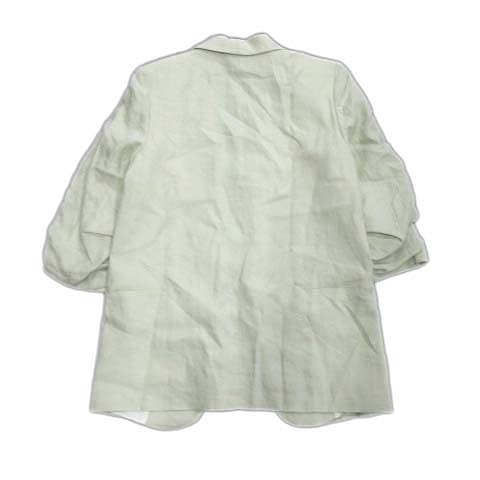 ザラ Zara テーラード ジャケット ブレザー ストレッチ ボタンレス 総裏 M ライトベージュ メンズ ３ 026 ベクトルパーク