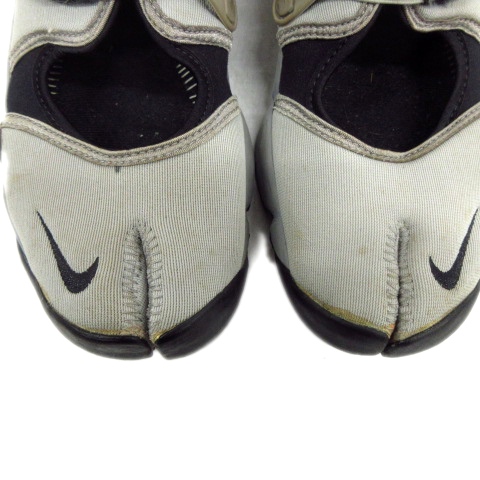 ナイキ Nike 00年製 エアリフト Air Rift サンダル スリッポン スニーカー タビ 足袋 シューズ 靴 001 オールド ビンテージ 28cm グレー 黒 メンズ ３ 026 ベクトルパーク