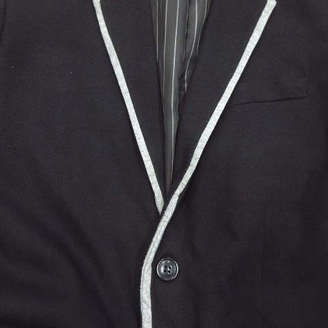 ザラ Zara Collection テーラード ジャケット ブレザー 2b 総裏 L 黒 ブラック メンズ ３ 026 ベクトルパーク