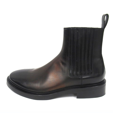 美品 バレンシアガ Balenciaga レザー サイドゴア チェルシー ブーツ シューズ 革靴 サイズ 43 約28 5cm 黒 ブラック メンズ メンズ 026 ベクトルパーク