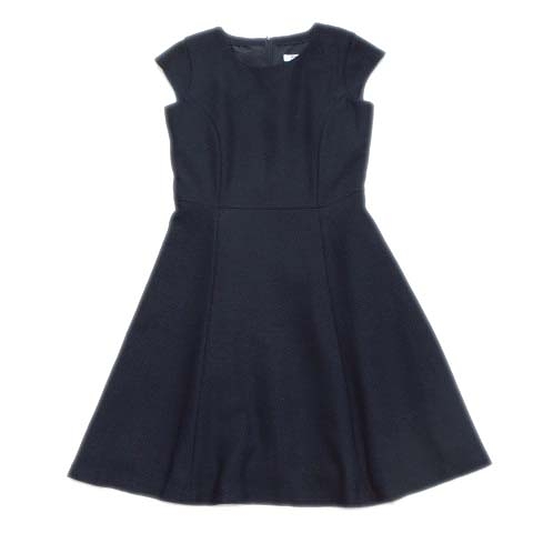 ナチュラルビューティーベーシック Natural Beauty Basic ワンピース フレア カットソー ノースリーブ S ネイビー 017 レディース ３ 026 ベクトルパーク