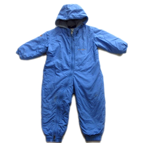 モンベル Montbell パウダーベビーカバーオール オールインワン 中綿 フード アウトドア 90 青 キッズ 子供 ジュニア ３ 026 ベクトルパーク
