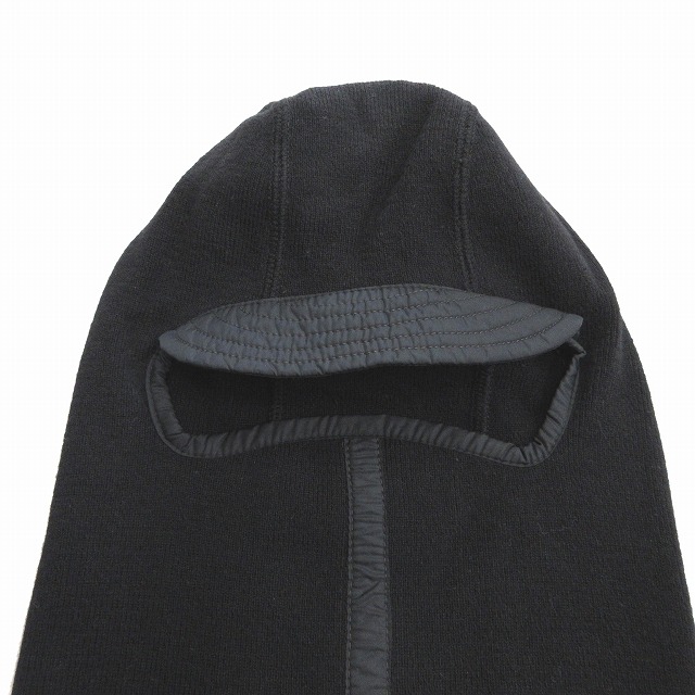 美品 プラダ スポーツ PRADA SPORT 目出し帽 フルフェイス ニット 
