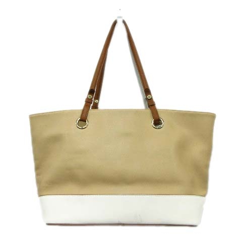 カルバンクライン CALVIN KLEIN バイカラー レザー トート ハンド 
