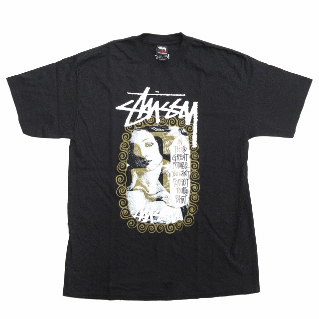 ステューシー Stussy ララポート限定 フォト ビーナス サーフ ロゴ Tシャツ カットソー オールド アーカイブ L 黒 ブラック メンズ ５ メンズ 026 ベクトルパーク