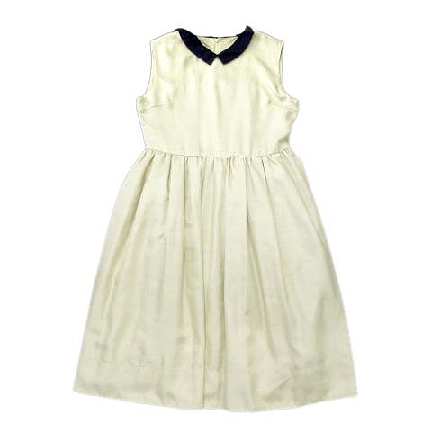 グリーンレーベルリラクシング ユナイテッドアローズ Green Label Relaxing ノースリーブ ワンピース フレア カットソー 膝丈 38 ベージュ 3526 699 1715 レディース ６ 026 ベクトルパーク