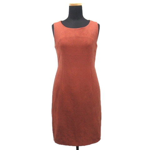 マリクレール Marie Claire フェイクスエード セットアップ ジャケット ワンピース レースアップ 435 Q 7428 サイズ9 茶 ブラウン レディース ９ レディース 026 ベクトルパーク