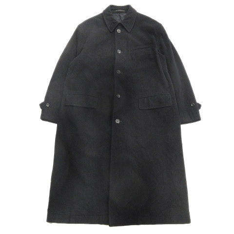 ブラック系 Free Size新作ウエアコム デ ギャルソン メンズ ウール ロングコート 美品 チェスターコート メンズブラック系free Size 35 999 Hafryat Com