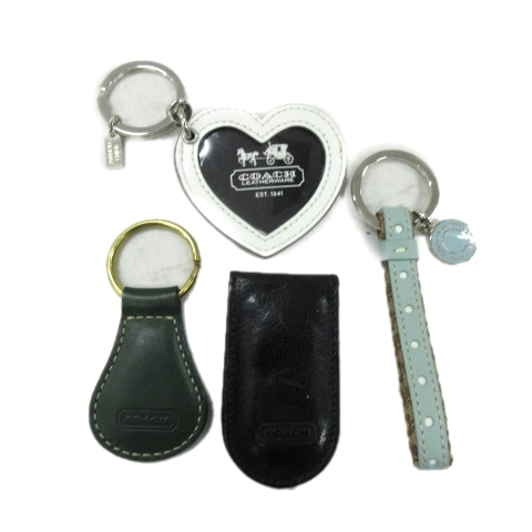 コーチ Coach キーホルダー マネークリップ 4点セット キーリング ハート まとめ 緑 白 黒 レディース 10 026 ベクトルパーク
